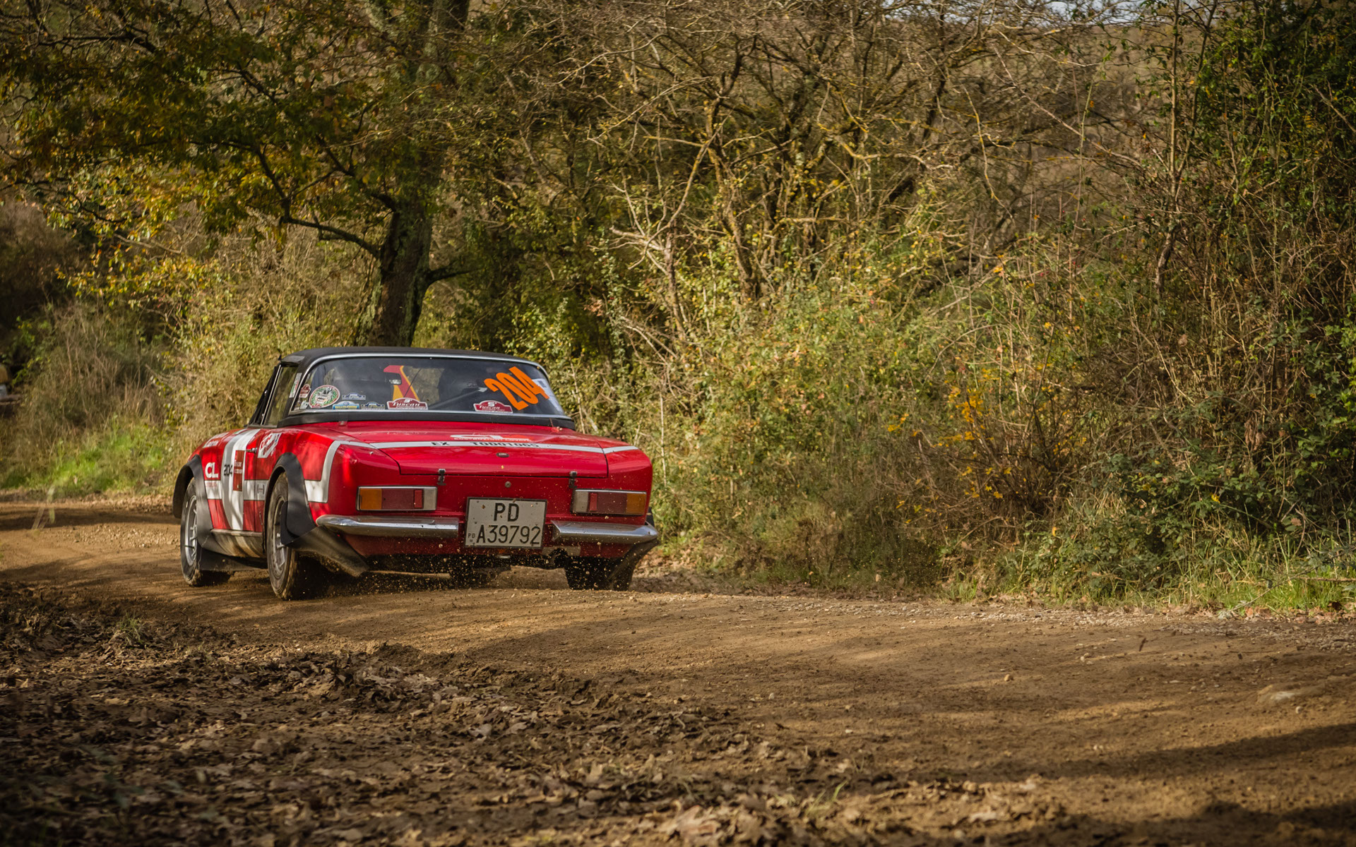 Tuscan Rewind 2014 Foto Fiat 124 Spider Gilberto Bertolini Luca Bertolini