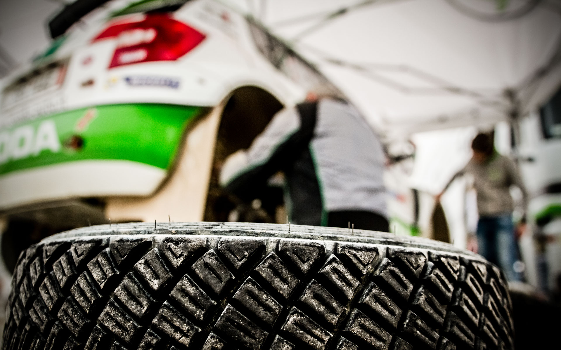 Tuscan Rewind 2014 Foto Skoda Fabia Luca Hoelbling Mauro Grassi Parco Chiuso